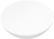 Ceramic bathroom sink white round - Washbasin