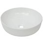 Umývadlo okrúhle keramické biele 41,5 × 13,5 cm - Umývadlo