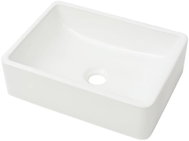 White ceramic washbasin 41x30x12 cm - Washbasin