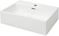 Washbasin ceramic white 51,5x38,5x15 cm - Washbasin