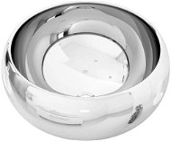Washbasin 40 × 15 cm ceramic silver - Washbasin