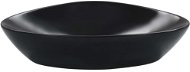 Washbasin 58,5 × 39 × 14 cm ceramic black - Washbasin