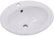 Built-in washbasin 51 × 45,5 × 19,5 cm ceramic white - Washbasin