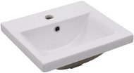 Built-in washbasin 42 × 39 × 18 cm ceramic white - Washbasin