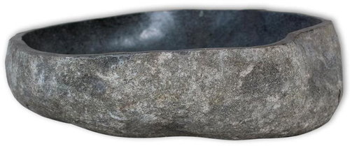 Oval river stone washbasin 30-37 cm - Washbasin - Main image