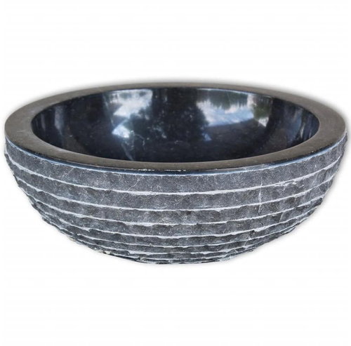 Marble washbasin 40 cm black - Washbasin - Main image