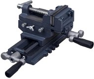 Manually operated machine vice under drill cross 70 mm - Vice