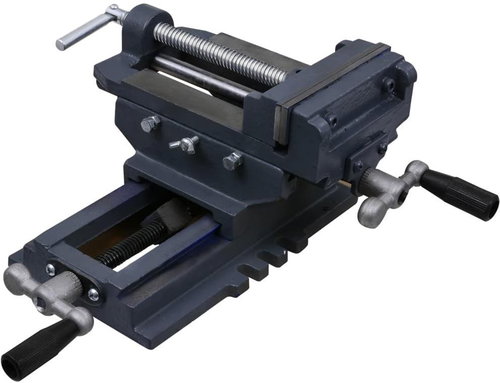 Manually operated machine vice under drill 127 mm - Vice - Main image