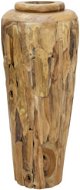 Dekorativní váza 40 × 100 cm masivní teakové dřevo - Váza