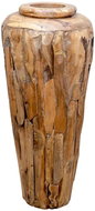Decorative vase 40 × 80 cm solid teak wood - Vase