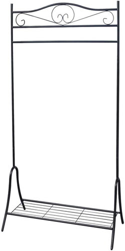 Black steel clothes hanger - Coat Hanger - Main image
