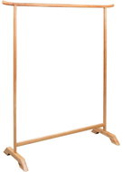 Clothes rack 125 × 175 cm solid oak wood - Coat Hanger