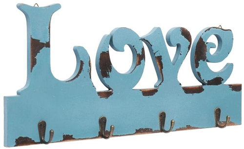 Wall hanger LOVE 50 × 23 cm - Coat Hanger - Main image