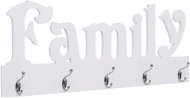 Nástenný vešiak FAMILY 74 × 29,5 cm - Vešiak