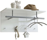 FMD Wall hanger 72 × 29,3 × 34,5 cm white - Coat Hanger