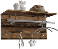 FMD Wall hanger 72 × 29,3 × 34,5 cm antique brown - Coat Hanger