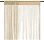String curtains, 2 pcs, 140x250 cm, beige - Drape
