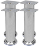 4 Round Chrome Sofa Legs 180 mm - Furniture Legs