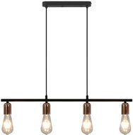 Ceiling Light with Incandescent Bulbs 2 W Black and Copper 80cm E27 - Ceiling Light