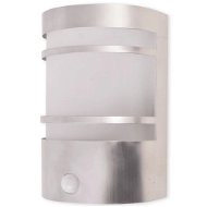 Outdoor wall lamp with sensor, Stainless steel - Wall Lamp