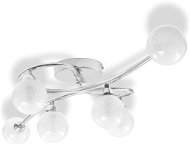 Ceiling Light with 6 Shades, G9, Chrome - Ceiling Light