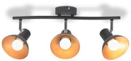 Ceiling Light for 3 Bulbs E27, Black-gold - Ceiling Light