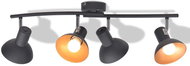 Ceiling Light for 4 Bulbs E27 Black-gold - Ceiling Light