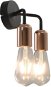 Wall Light Black and Copper E27 - Wall Lamp