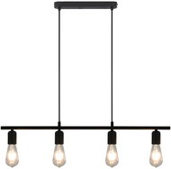 Ceiling Light, Black 80cm E27 - Ceiling Light