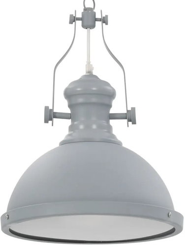 Ceiling Light Grey Round E27 - Ceiling Light - Main image