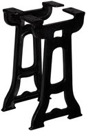 Y-shaped bench legs 2 pcs cast iron - Furniture Legs