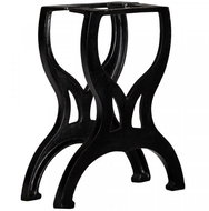 Legs for letter-shaped bench × 2 pcs cast iron - Furniture Legs