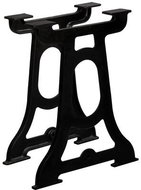 Y-shaped dining table legs 2 pcs cast iron - Table Legs