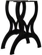 Legs for dining table with letter-shaped frame × 2 pcs cast iron - Table Legs