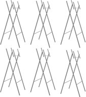 H-shaped dining table legs 2 pcs 80 × 72 cm - Table Legs