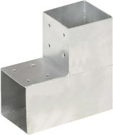 Trámová spojka ve tvaru L pozinkovaný kov 101 x 101 mm - Spojka