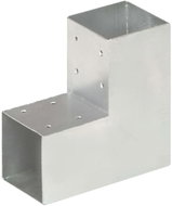 Trámová spojka ve tvaru L pozinkovaný kov 91 x 91 mm - Spojka