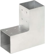Trámová spojka tvaru L pozinkovaný kov 81 x 81 mm - Spojka