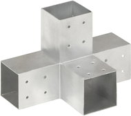 Trámová spojka tvaru X pozinkovaný kov 81 x 81 mm - Spojka