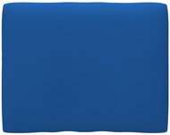 Poduška na pohovku z palet královská modrá 50 x 40 x 12 cm - Polstr