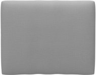 Poduška na pohovku z paliet sivá 50 x 40 x 12 cm - Poduška