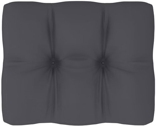 SHUMEE Poduška na pohovku z palet 12 × 40 × 50 cm, antracit - Polstr - Main image