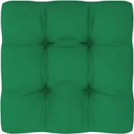 Poduška na pohovku z paliet zelená 60 x 60 x 12 cm - Poduška