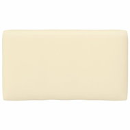 Poduška na pohovku z palet krémová 70 x 40 x 12 cm - Polstr