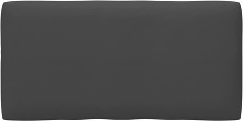 SHUMEE Poduška na pohovku z palet 12 × 40 × 80 cm, antracit - Polstr - Main image