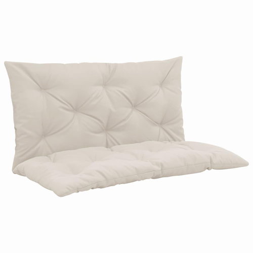 Poduška pro závěsné houpací křeslo krémová 100 cm textil - Polstr - Main image