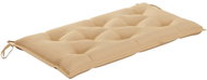 Poduška pro závěsné houpací křeslo béžová 100 cm textil - Polstr