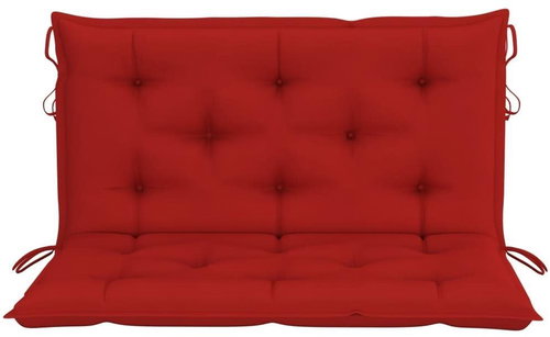 Poduška pro závěsné houpací křeslo červená 100 cm textil - Polstr - Main image