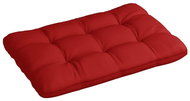 Poduška na paletový nábytek červená 120 x 80 x 12 cm textil - Polstr