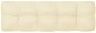 SHUMEE Poduška na pohovku z palet 12 × 40 × 120 cm, krémová - Polstr